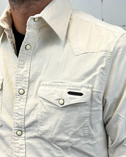 Camicia Vellutino GIANNI LUPO Panna