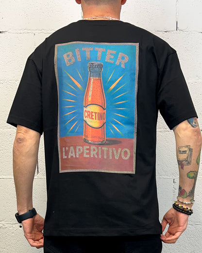 T-shirt Cretino BL11 Nera