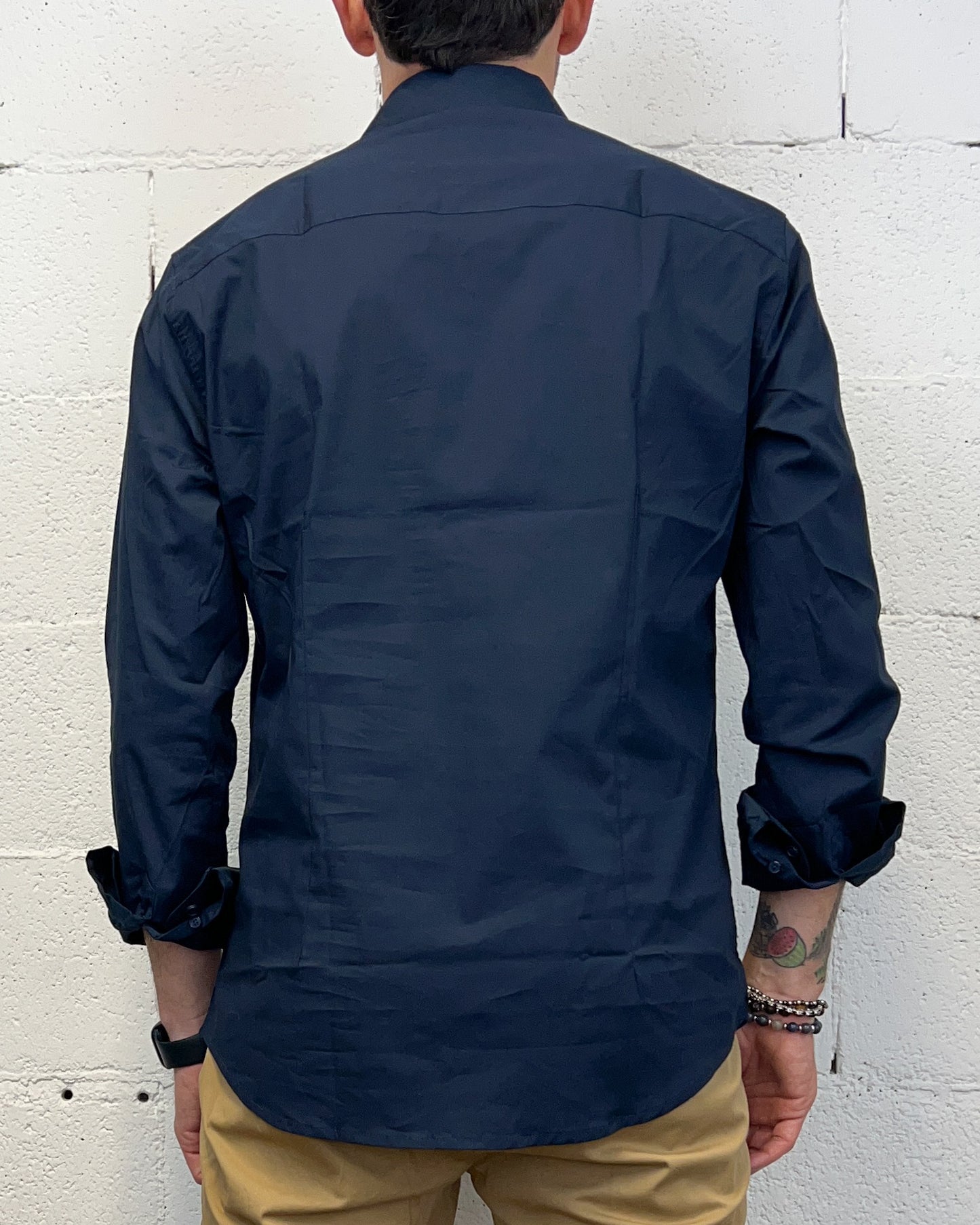 Camicia GIANNI LUPO Slim Blu Navy