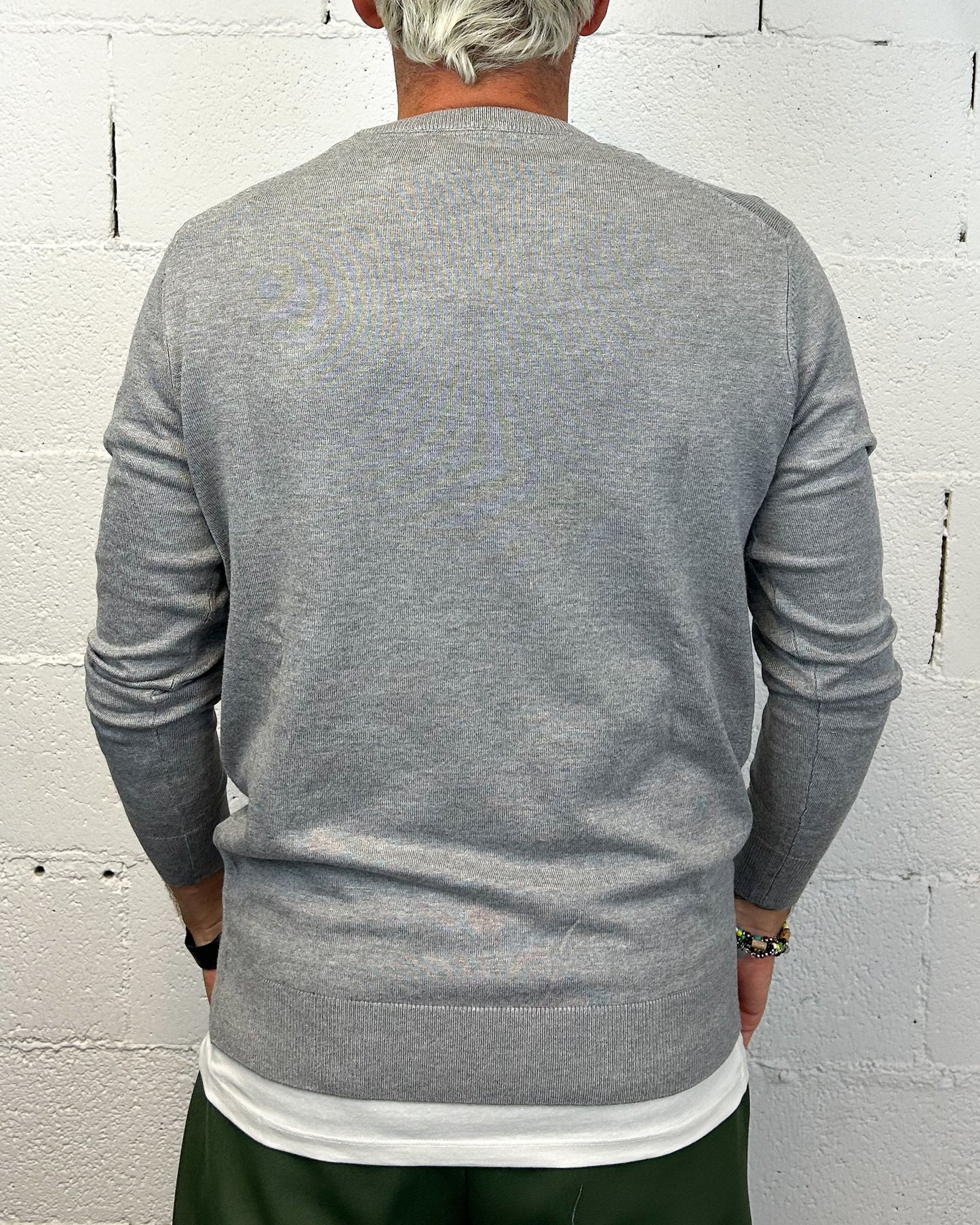Paricollo OVER-D Grigio Viscosa