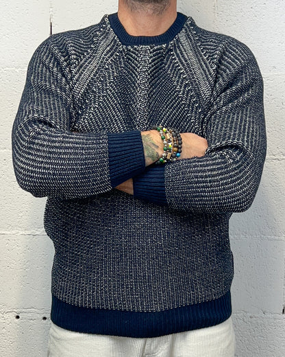 Maglione Raglan OVER-D Blu