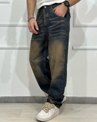 Jeans JUST WEST Baggy Balloon Washed