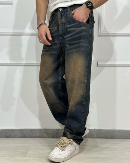 Jeans JUST WEST Baggy Balloon Washed