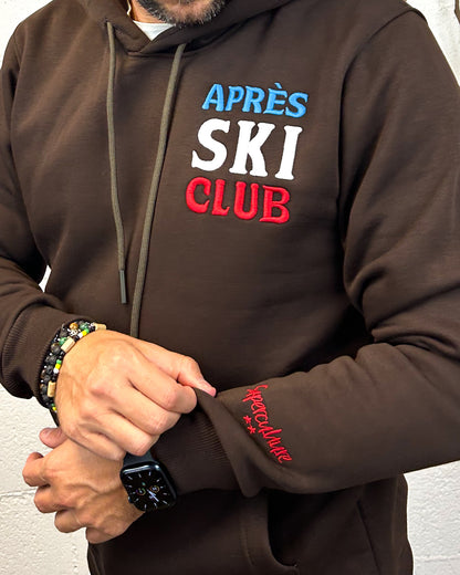 Felpa SUPERCULTURE Après Sky Cioccolato
