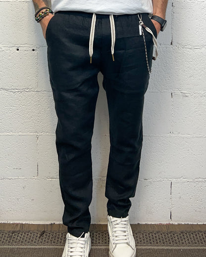 Pantalino GIANNI LUPO Black Carrot