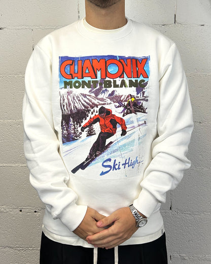 Felpa DROPIN chamonix Panna