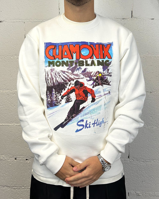 Felpa DROPIN chamonix Panna