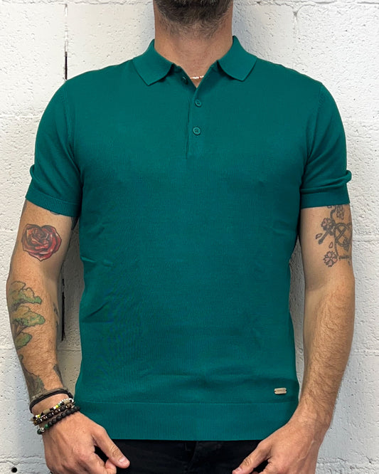 Polo Filo GIANNI LUPO Smeraldo