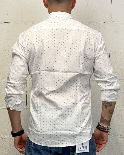 Camicia Cotone LURVY Anchor White