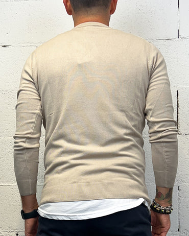 Paricollo Silk Touch OVER-D Taupe
