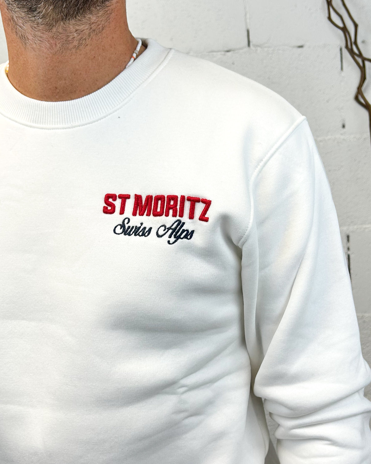 Felpa SUPERCULTURE St.Moritz Swiss White
