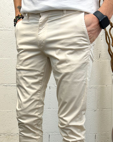 Chino KLIXS 727 Elast. Panna