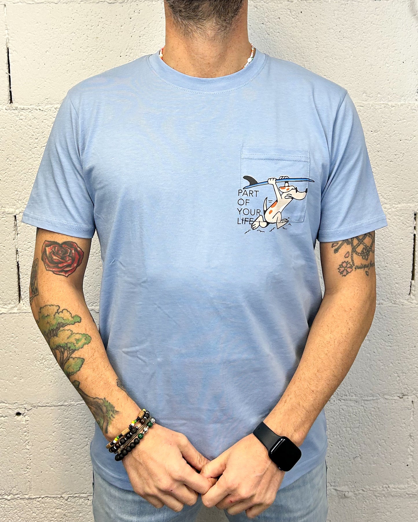 T-shirt Doggy OVER-D Celeste