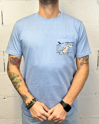 T-shirt Doggy OVER-D Celeste
