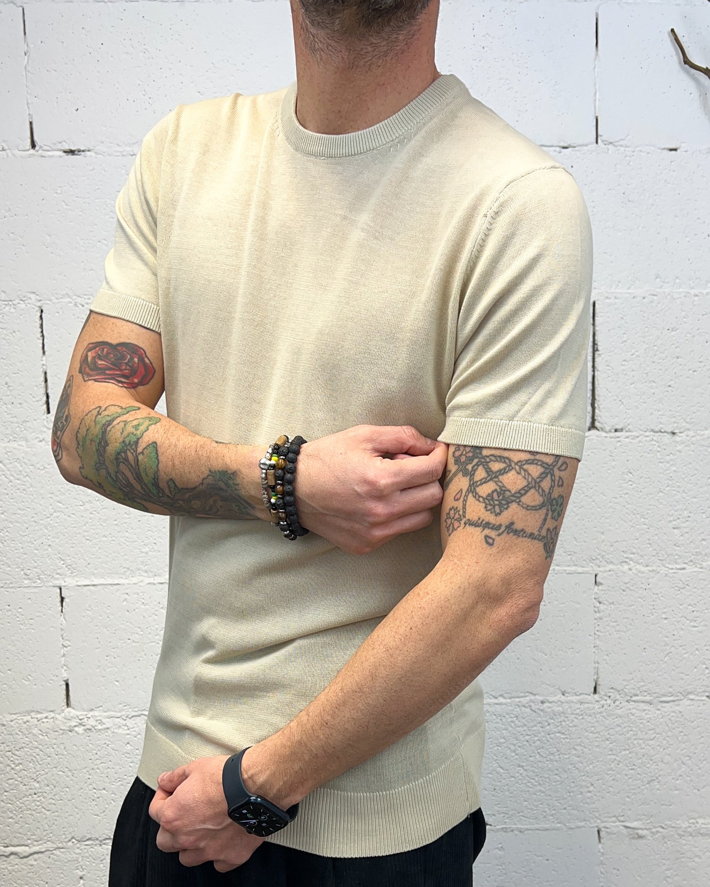 T-shirt Filo OVER-D Beige
