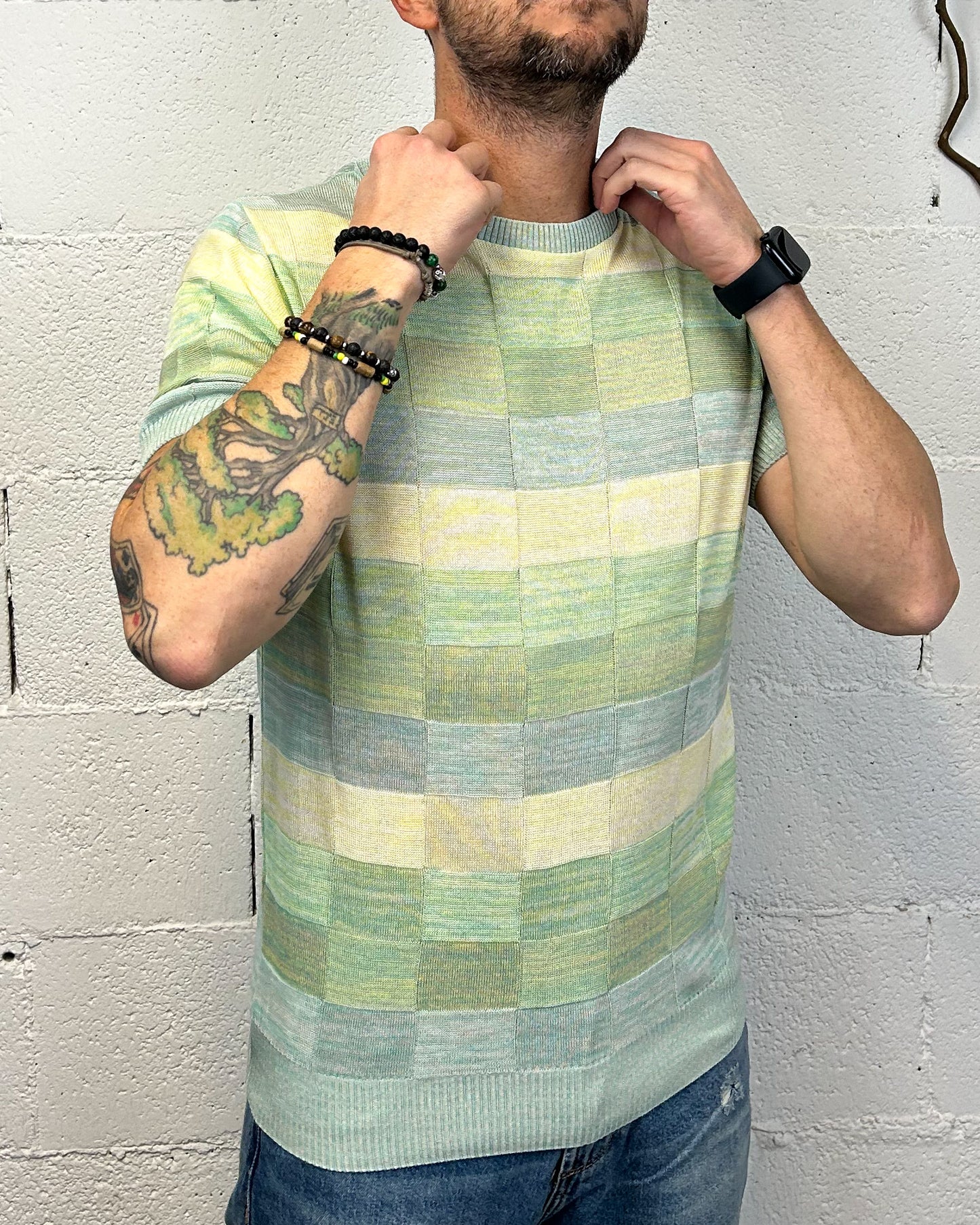 T-shirt Filo OVER-D Verde Acqua