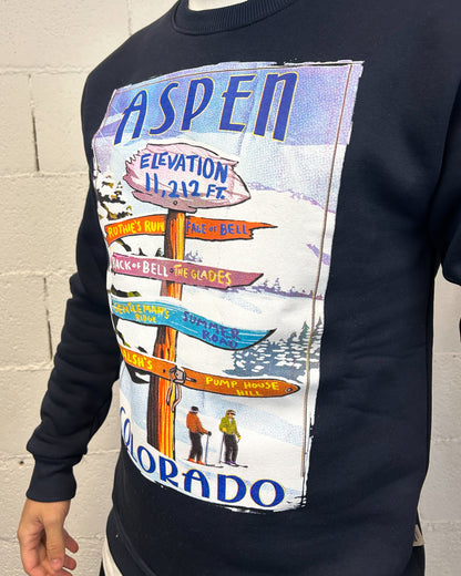 Felpa DROPIN Aspen Blu Navy