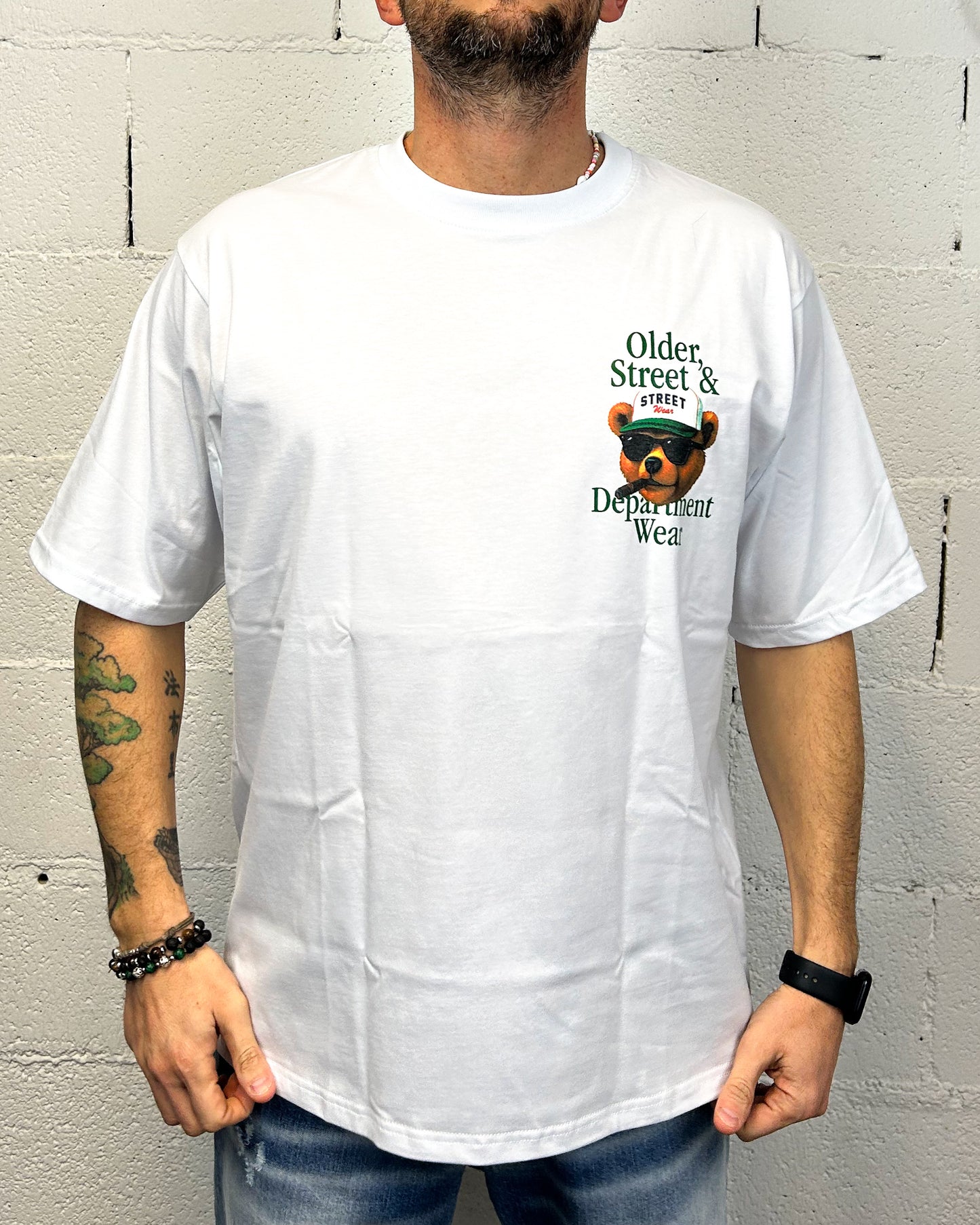 T-shirt Over Crop DROPIN Older Bear Bianca