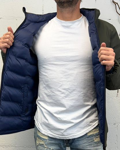 Piumino Tecnico Reversibile GIANNI LUPO Verde