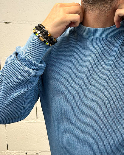 Pullover Paricollo OVER-D Costa Zucchero