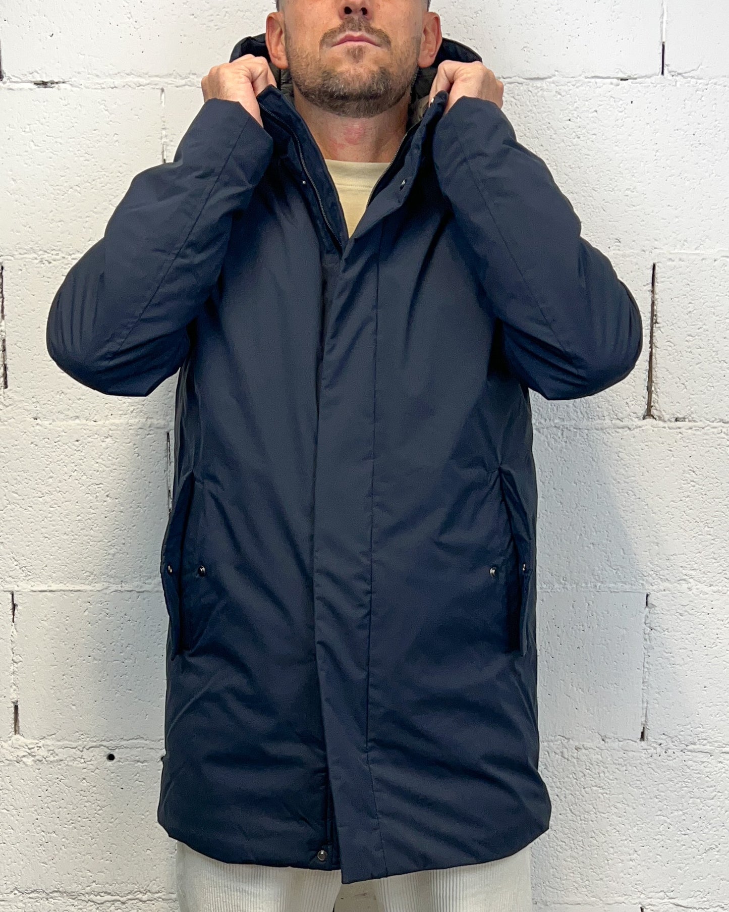 Parka Piumino GIANNI LUPO Blu Navy