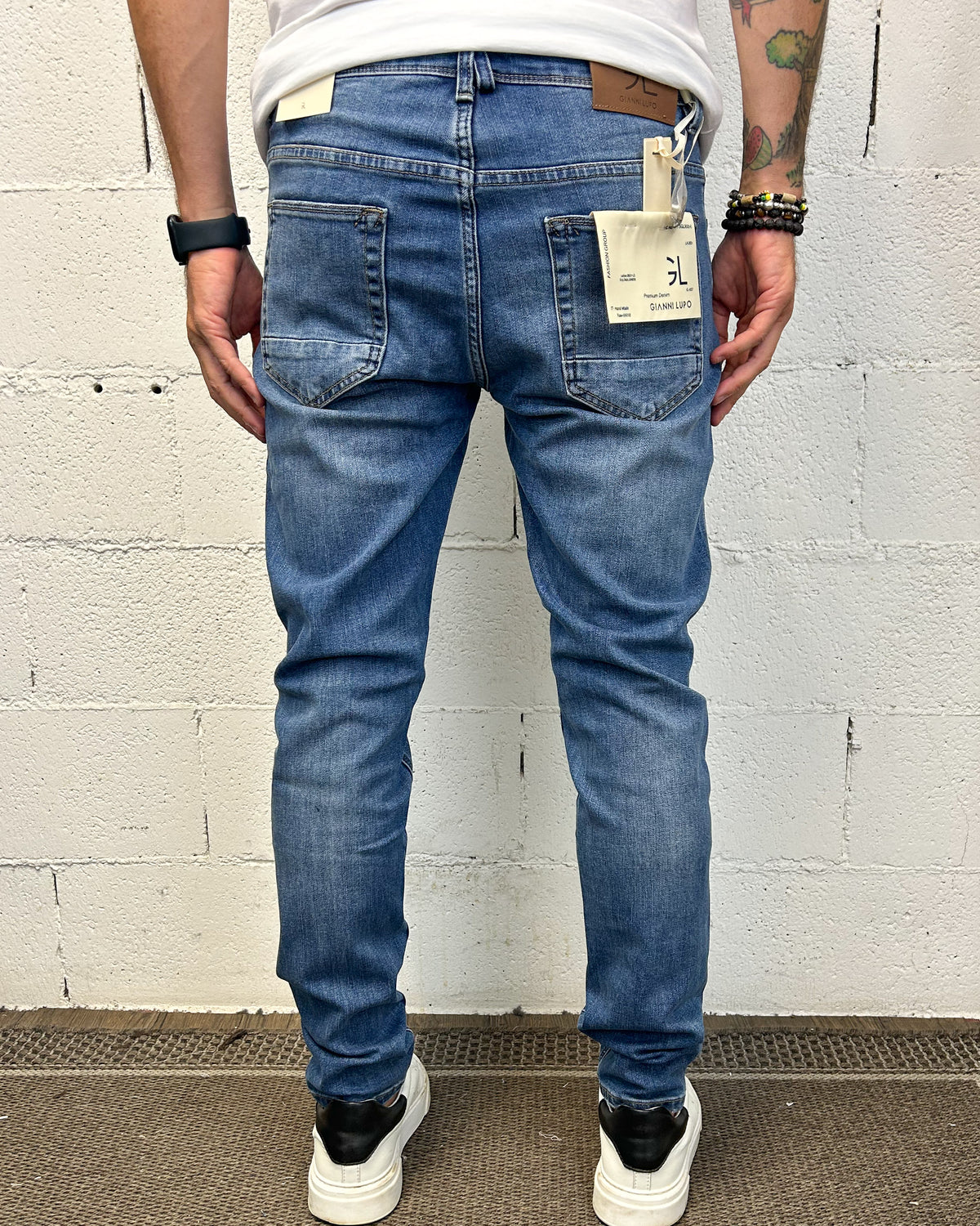 Jeans Bruce 102 GIANNI LUPO Regular Slim Elasticizzato