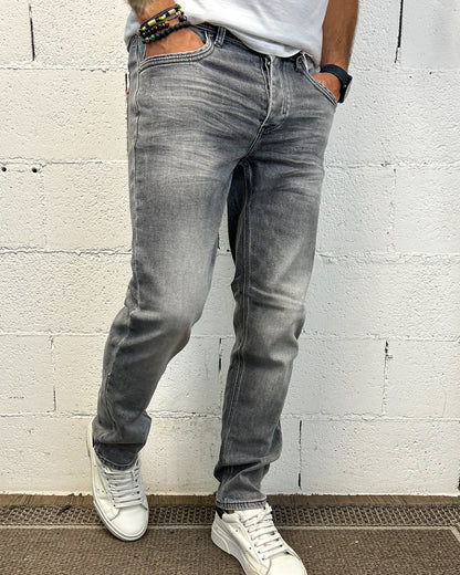 Jeans Grigio OVER-D Regular Fit Luis