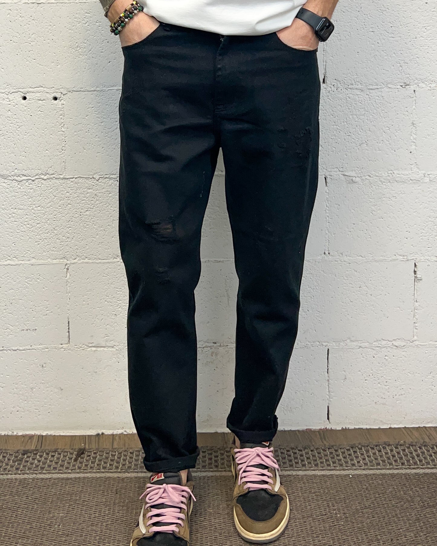 Jeans Mike Carrot GIANNI LUPO Black