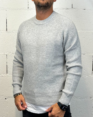 Maglione GIANNI LUPO Light Grey