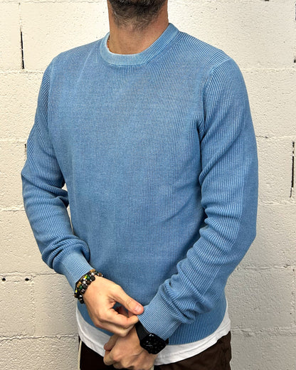 Pullover Paricollo OVER-D Costa Zucchero