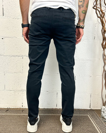 Chino Tahoma GIANNI LUPO Slim Navy