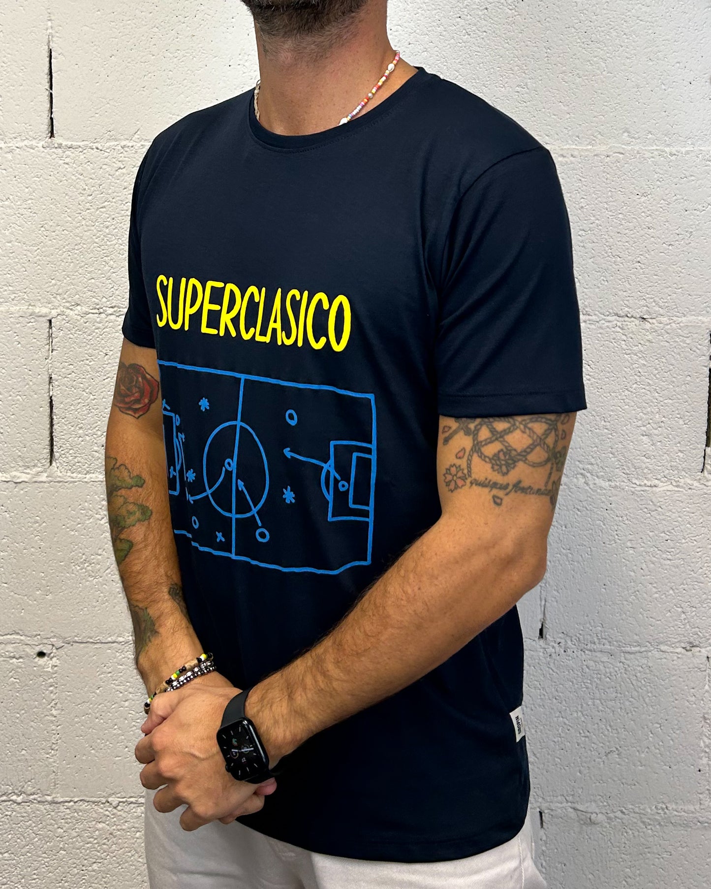 T-shirt DROPIN Superclasico Blu