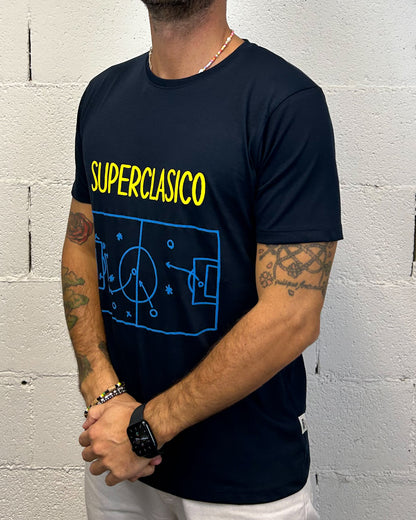 T-shirt DROPIN Superclasico Blu