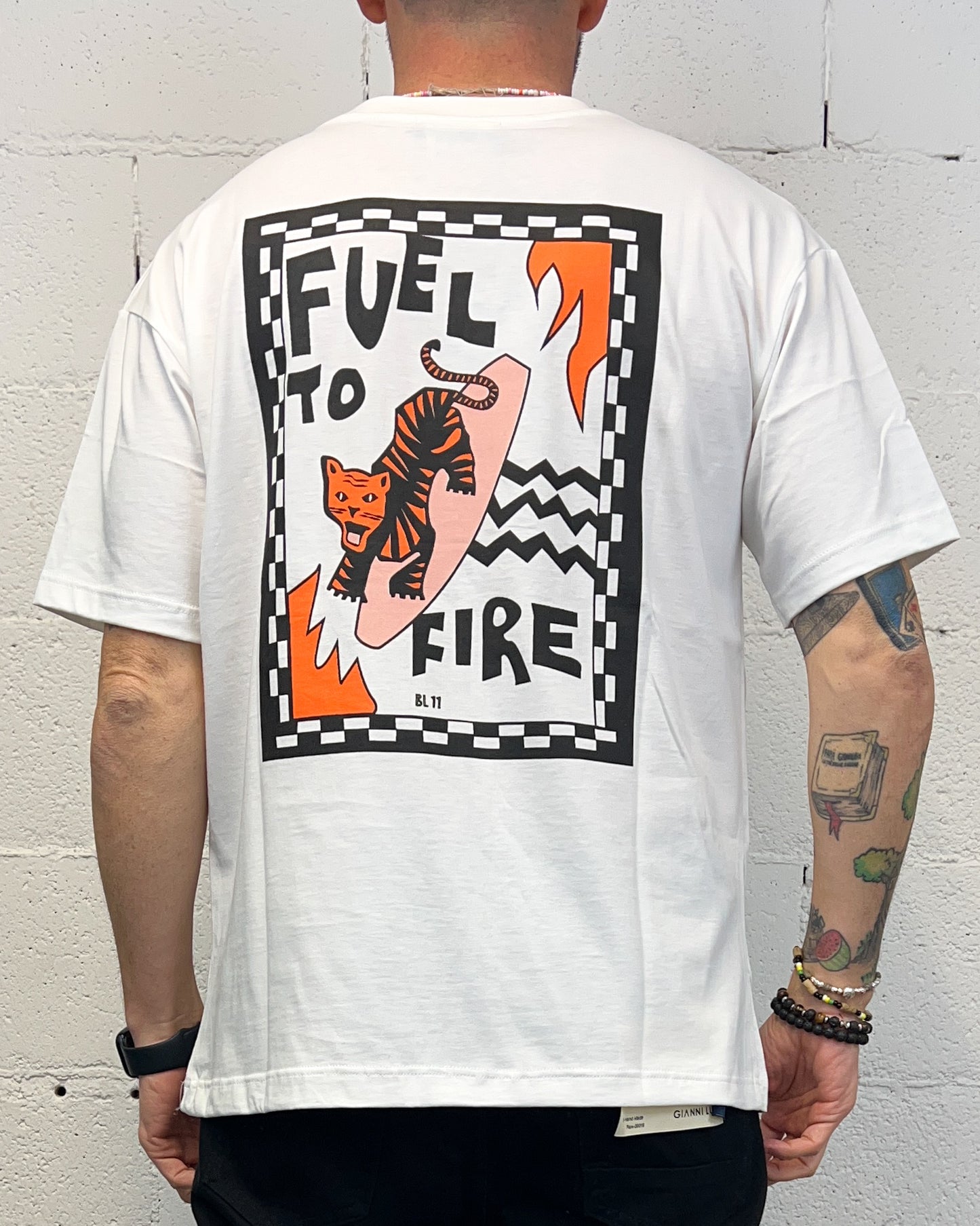T-shirt Taschino Fuel BL11 Panna
