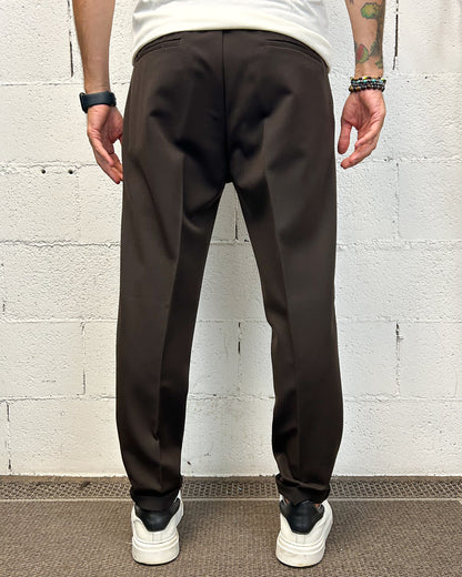 Pantalaccio Slim Fit OVER-D Moro Tasca Filetto