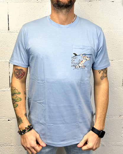 T-shirt Doggy OVER-D Celeste