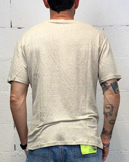 T-Shirt 100% lino GIANNI LUPO Beige