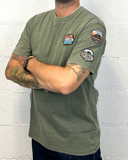 T-shirt Patch GIANNI LUPO Military