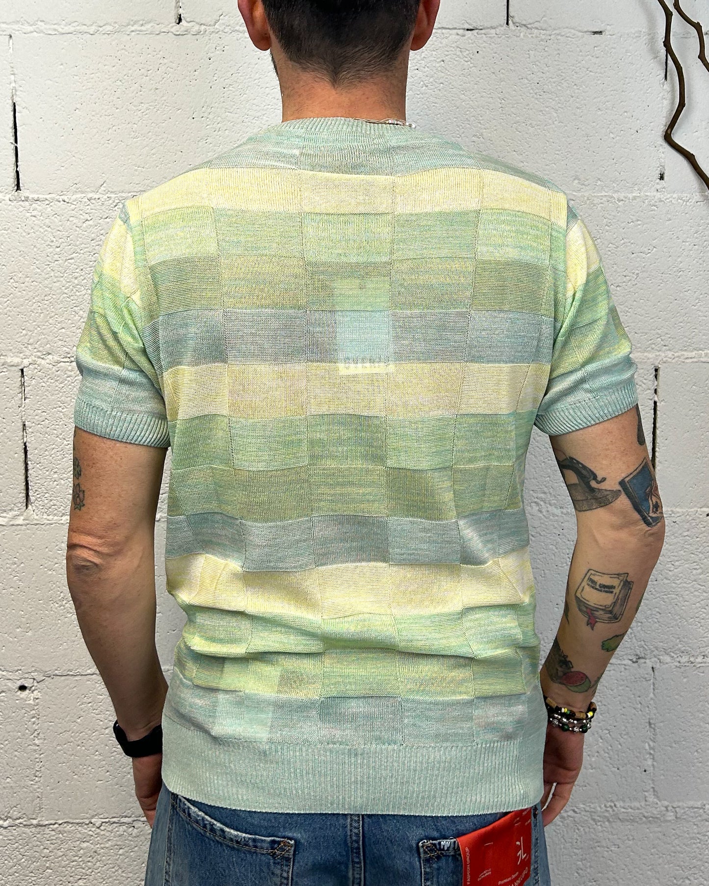 T-shirt Filo OVER-D Verde Acqua