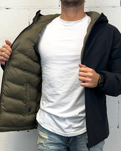 Piumino Tecnico Reversibile GIANNI LUPO Nero