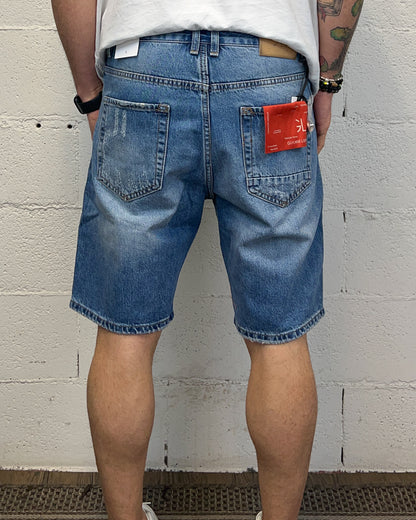 Bermuda Jeans GIANNI LUPO Rainbow Green Jack