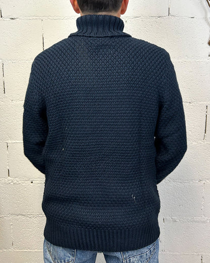 Dolcevita GIANNI LUPO trecce Blu Navy