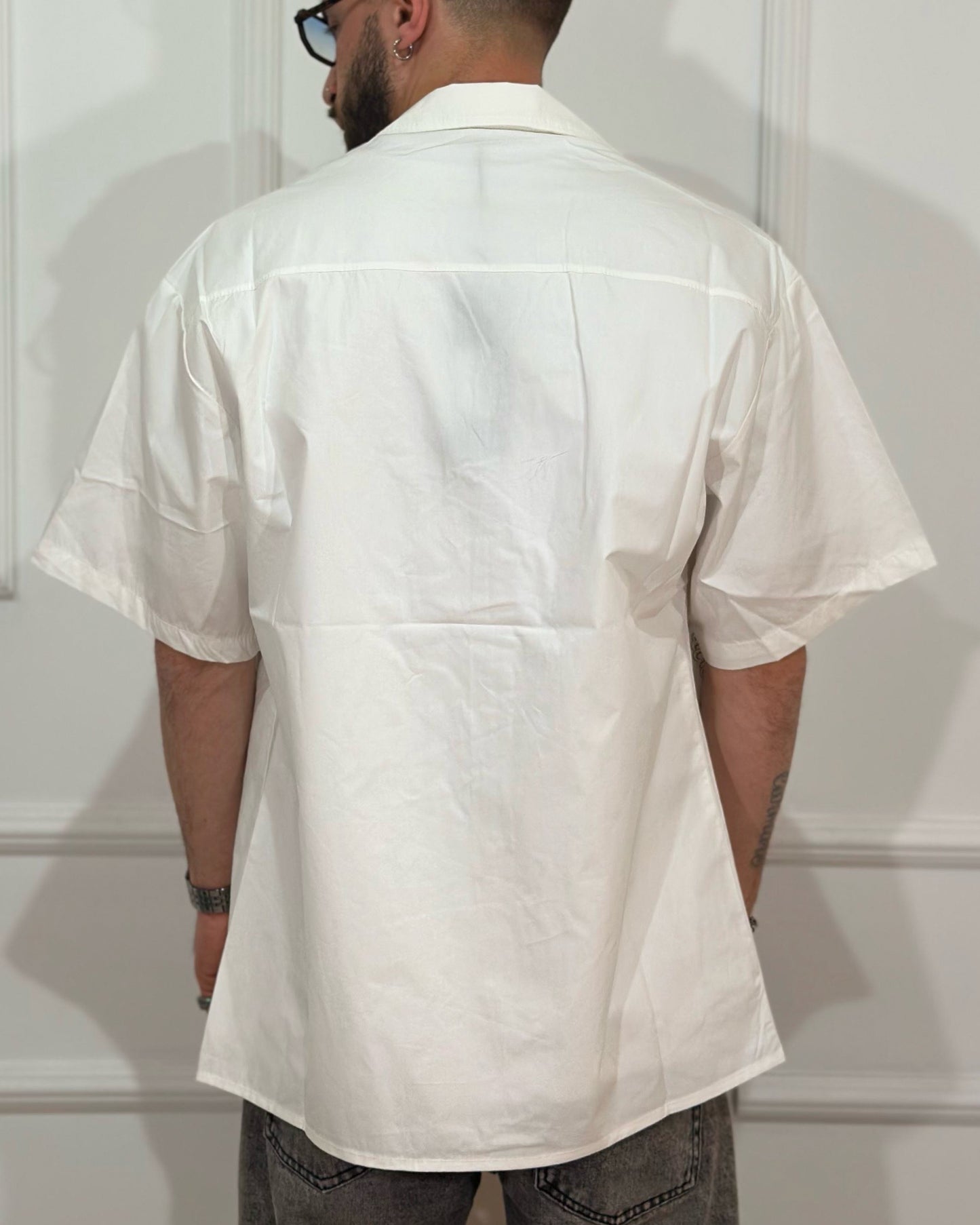 Camicia Short JUST WEST Ricamo