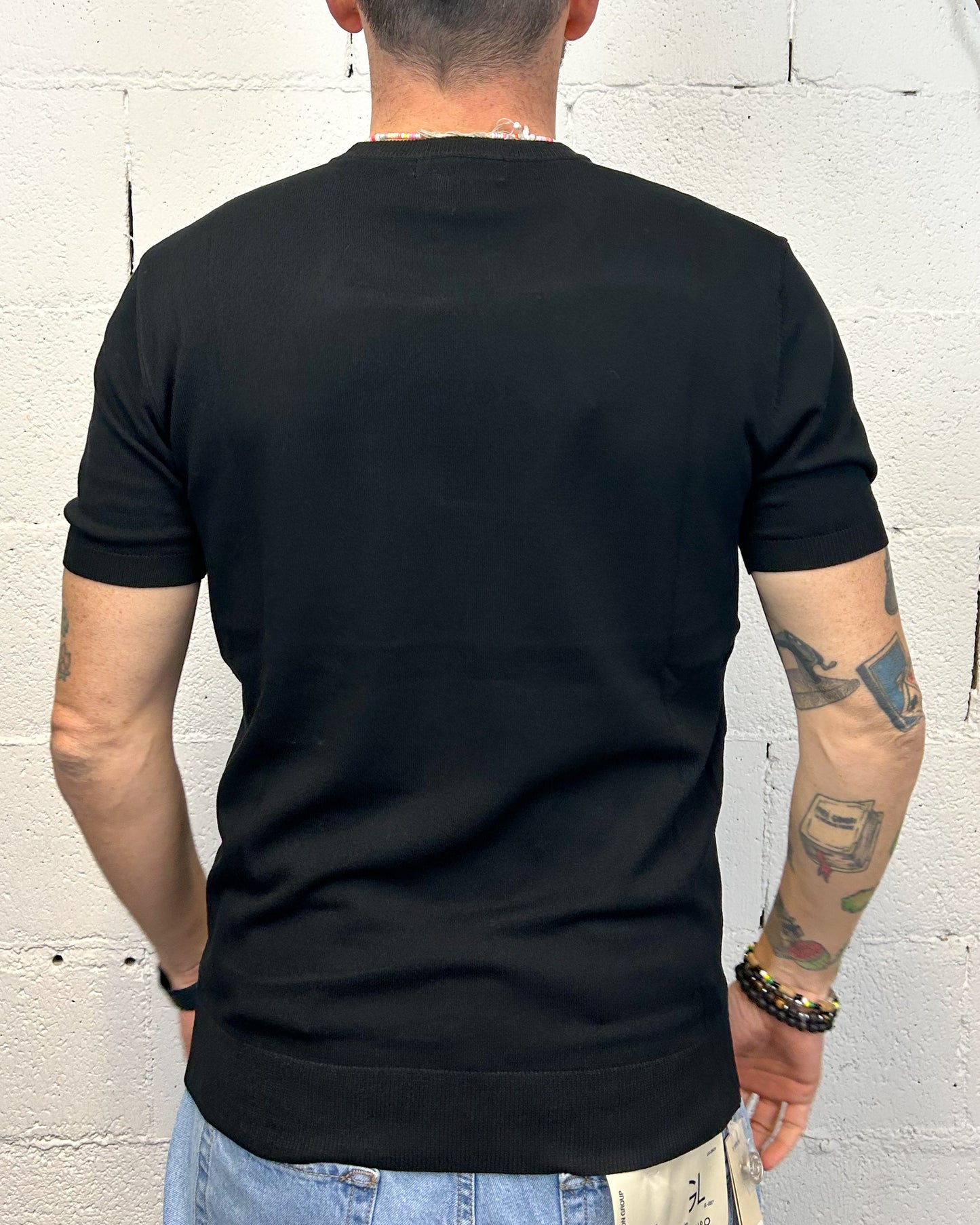 T-shirt Filo OVER-D Black