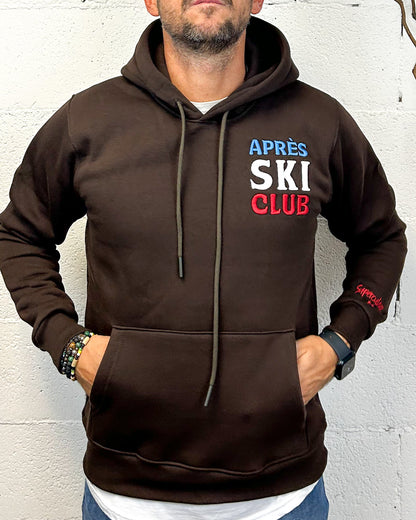 Felpa SUPERCULTURE Après Sky Cioccolato