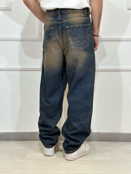 Jeans JUST WEST Baggy Balloon Washed