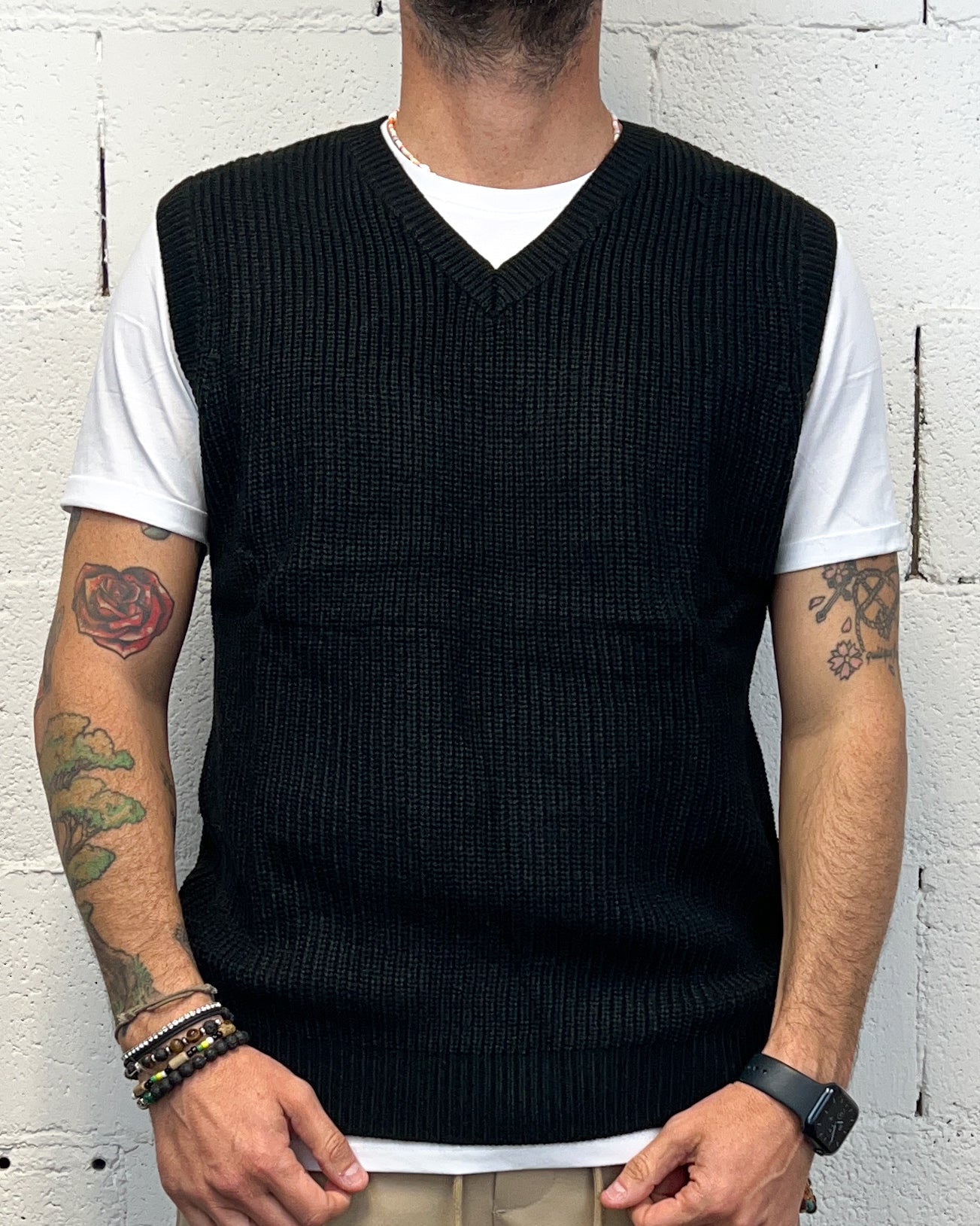 Gilet Smanicato DUCA HOMME nero