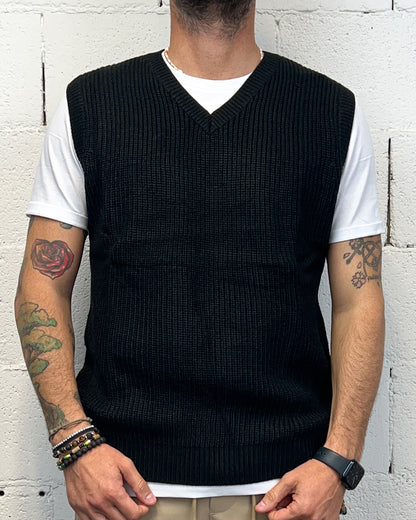 Gilet Smanicato DUCA HOMME nero