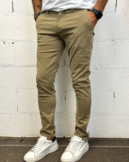 Chino Tahoma GIANNI LUPO Slim Camel