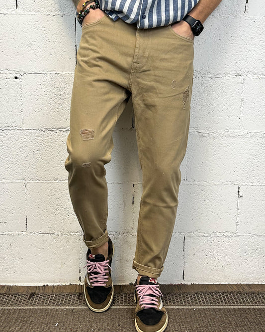 Jeans Mike Carrot GIANNI LUPO Camel
